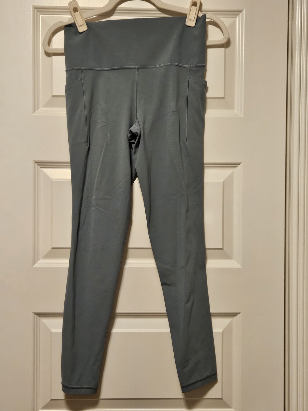 Athleta High-Rise Leggings in Slate Blue